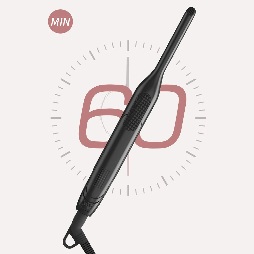 Hair Straightener Curler Professional Ceramic Coating Thinnest Plate Pencil Flat Irons For Short Hair Men's Beard Styler