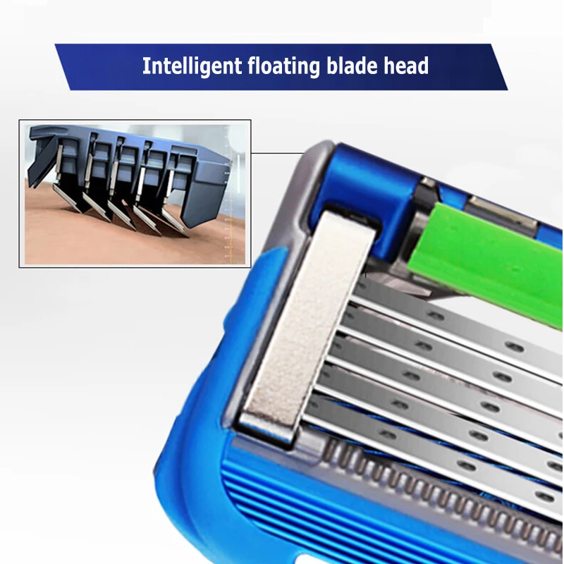 Gillette Fusion 5 Proglide Power Razor Manual Shaver Flexball Beard Precision Clean Safety Straight Shaving Machine for Man
