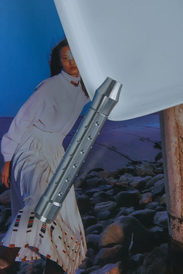 YAQI Alon Stainless Steel Safety Razor Handle for Men