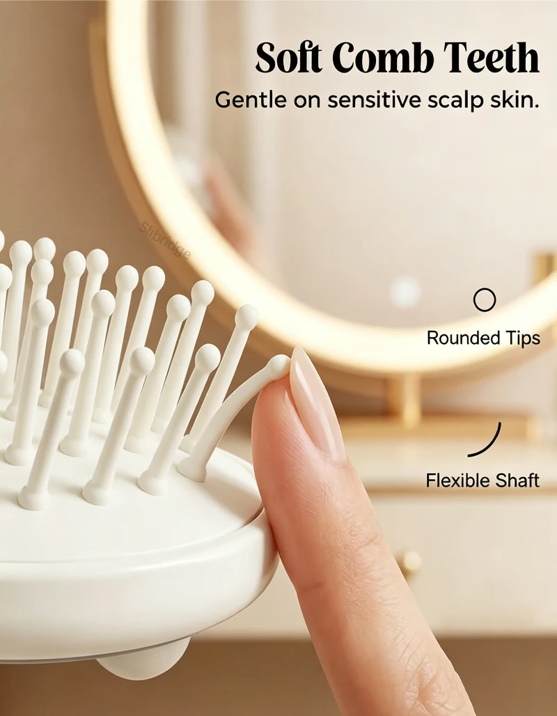 Wet Electrics Hair Brush with Water Spray Rechargeable Steam Hair Straightener for Both Long & Short Hairs anti Frizz Hair Brush
