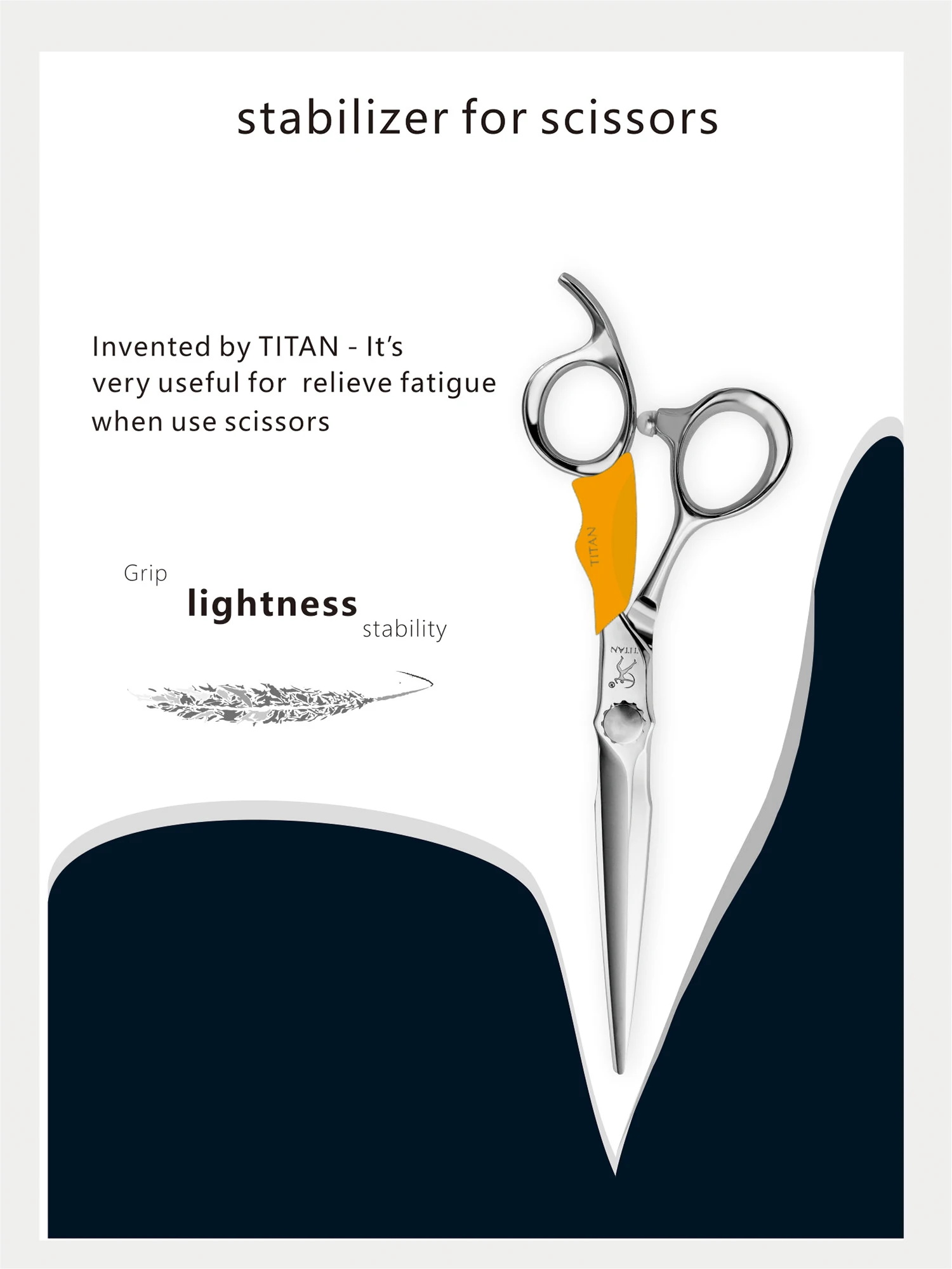 Titan Barber Hair ATS314 Japan Steel Professional Hair Clippers Scissors for Stylists And Barbers