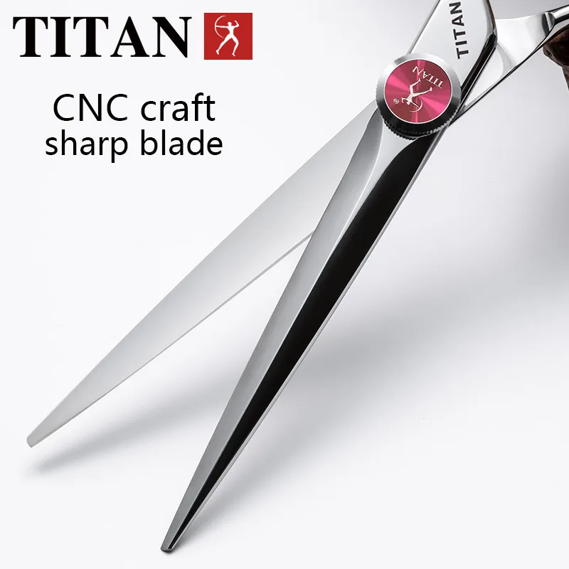 TITAN Professional Hairdressing Scissors Barber Cutting Thinning Hair Tool VG10 Steel 6.0, 6.5 Inch Salon Cut Tools