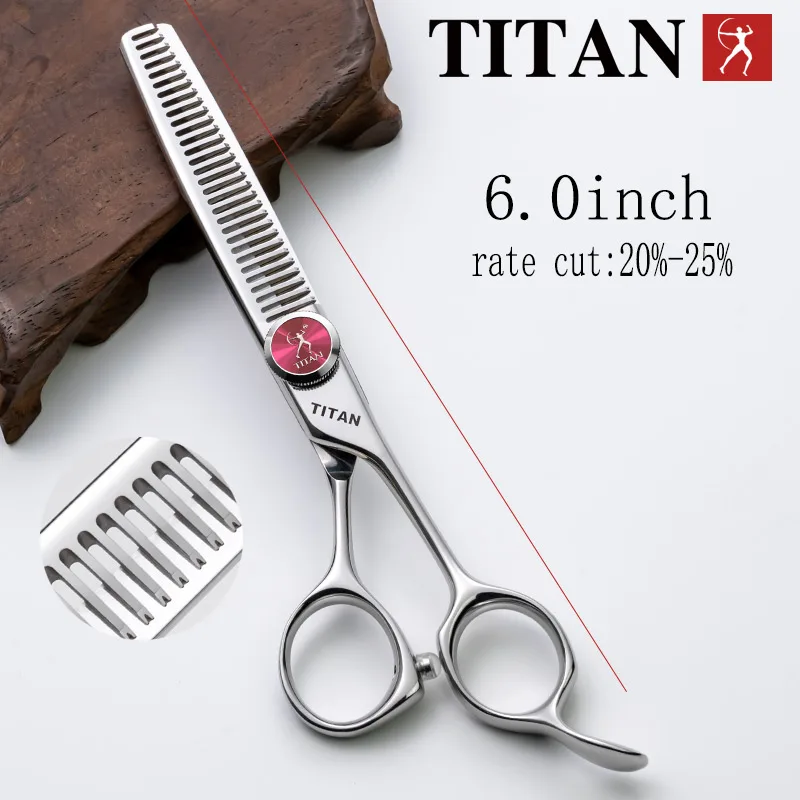 TITAN Professional Hairdressing Scissors Barber Cutting Thinning Hair Tool VG10 Steel 6.0, 6.5 Inch Salon Cut Tools