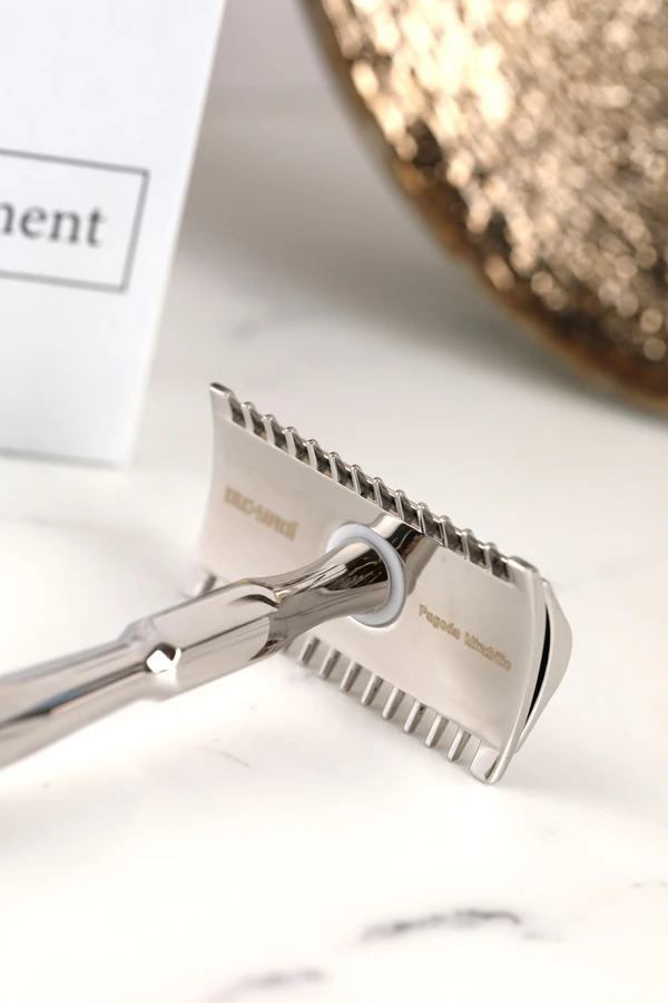 Yaqi PAGODA MIRABILIS Stainless Steel Safety Razor