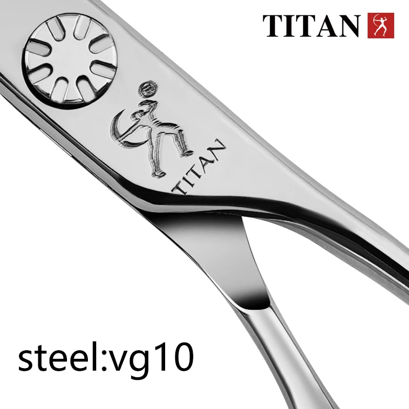Titan Barber Set Professional Hair Shears 6.0 Japan Vg10 Steel Hairdressing Salon Tools Hair Scissors