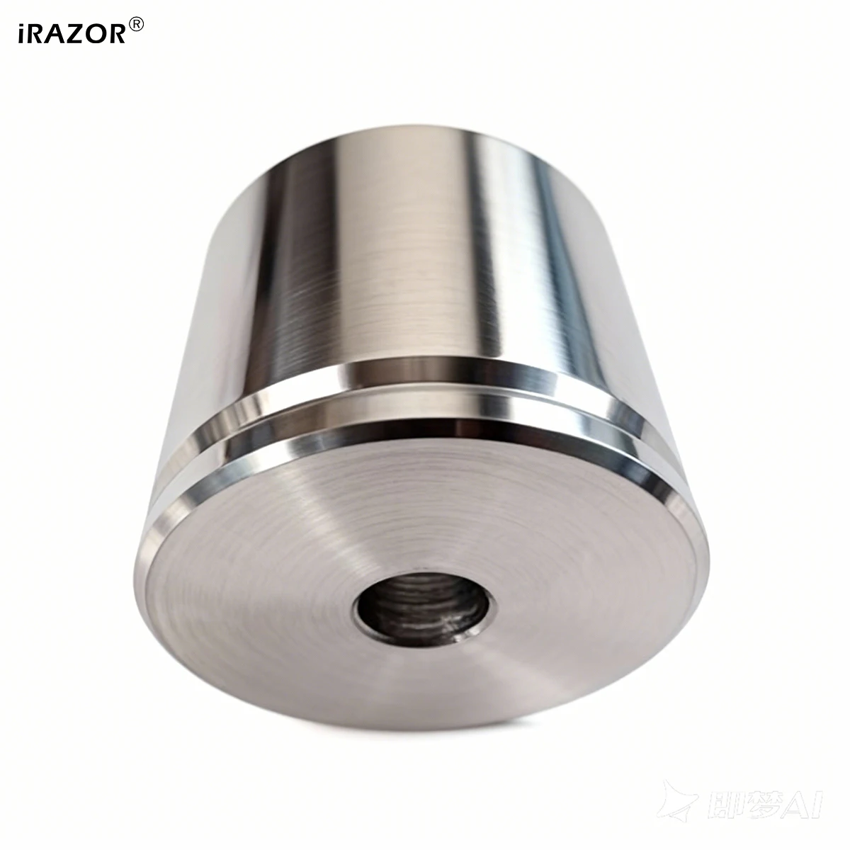 iRAZOR Men's 304 Stainless Steel Safety Razor Stand Heavy Shaver Holder Shaving Razor Base for Bathroom Accessory Christmas Gift