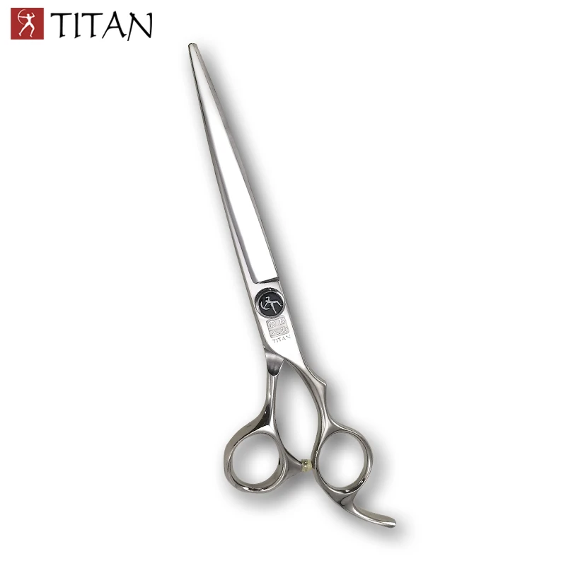 Titan High Quality SUS440C Japan Steel Cut Thinning 7 Inch, 8 Inch Barber Tools Shears Pet Dog Cat Grooming Scissors