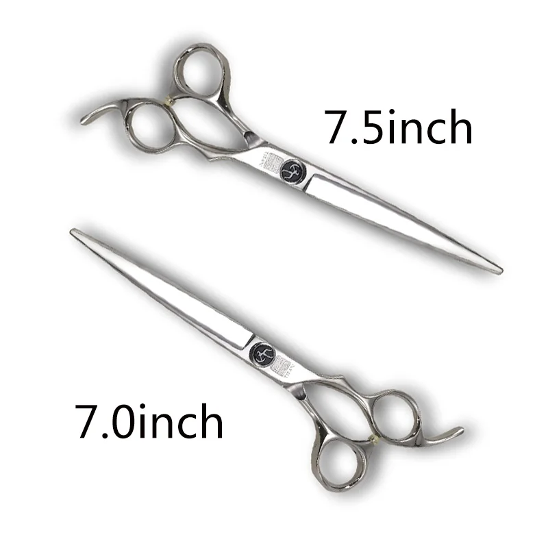 Titan High Quality SUS440C Japan Steel Cut Thinning 7 Inch, 8 Inch Barber Tools Shears Pet Dog Cat Grooming Scissors