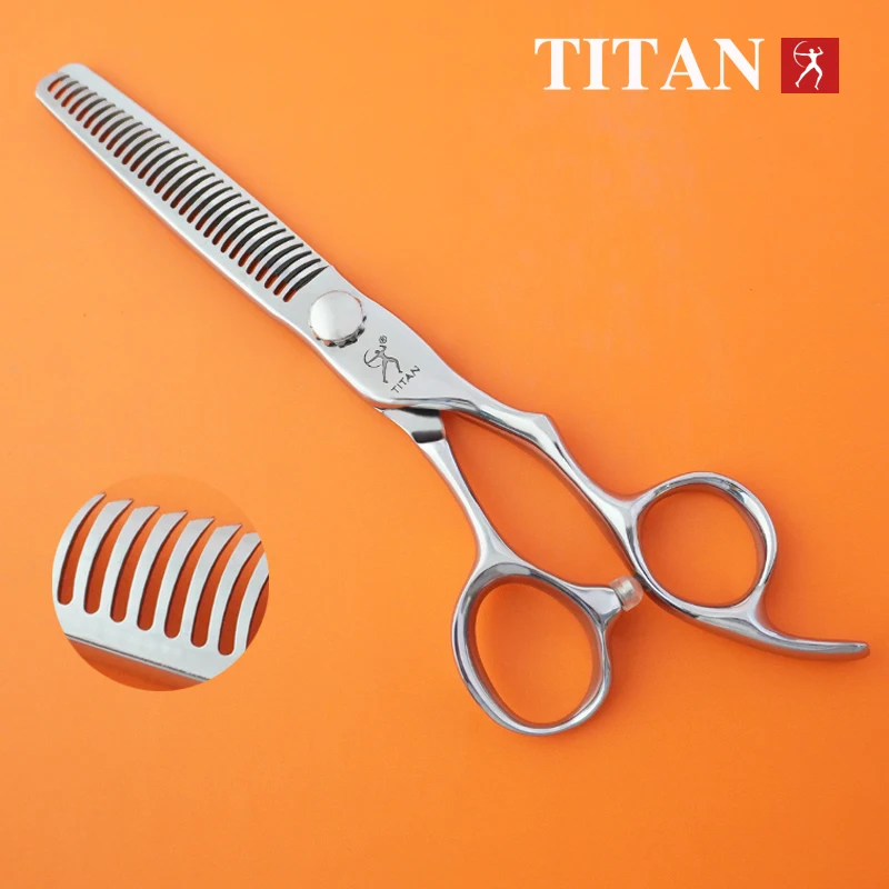 TITAN High-end Barber Scissors Professional Hairdressing Shear Thinning Hair Scissors Hair Thinning
