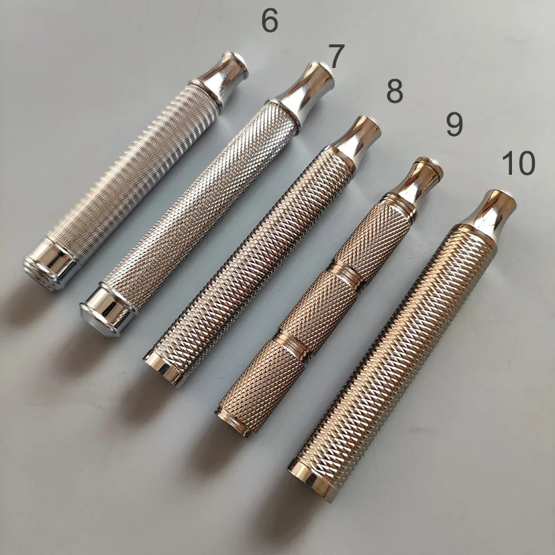 Dscosmetic Spiral Ti Safety Razor Handle for Safety Razor