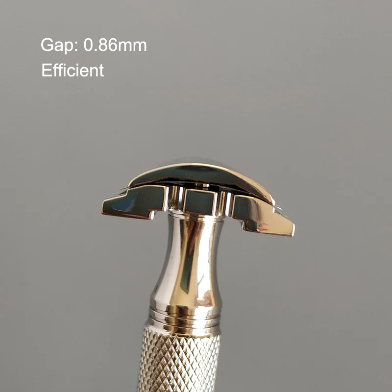 Dscosmetic S9 CNC Stainless Steel Double Edge Safety Razor Head