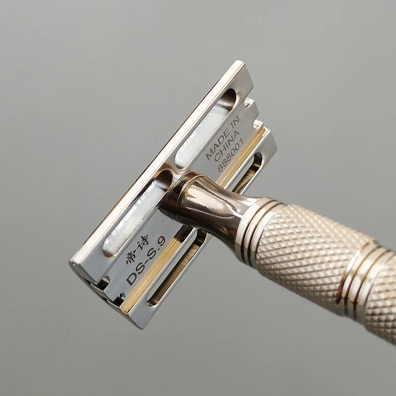 Dscosmetic S9 CNC Stainless Steel Double Edge Safety Razor Head