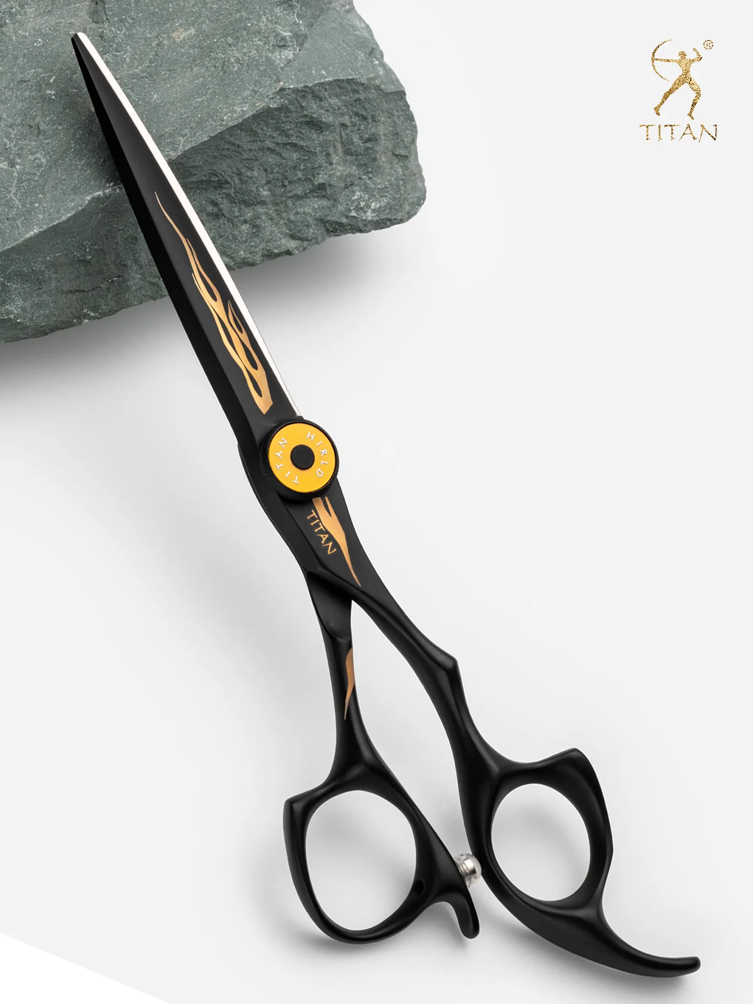 TITAN Barber Scissors Professional Cutting Hair Scissors Hairdressing Thinning Shear VG10 Steel