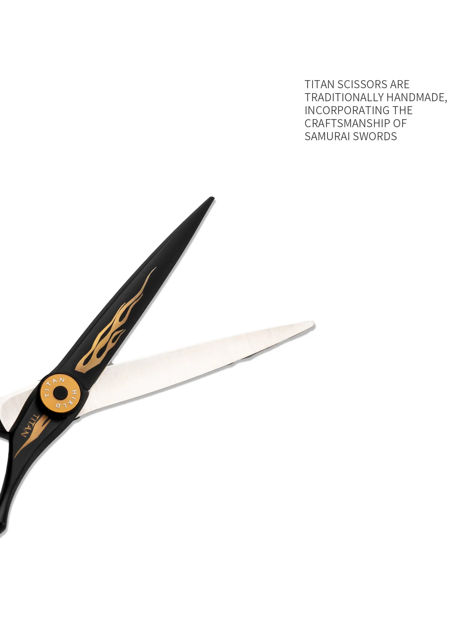 TITAN Barber Scissors Professional Cutting Hair Scissors Hairdressing Thinning Shear VG10 Steel