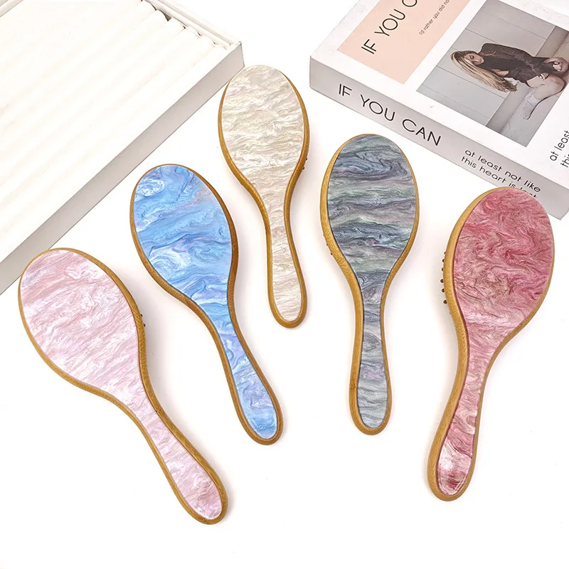 High-end Patch Airbag Massage Comb, Anti-static Air Cushion, Hair Smoothing, Anti-hair Loss On The Head, Fluffy Comb