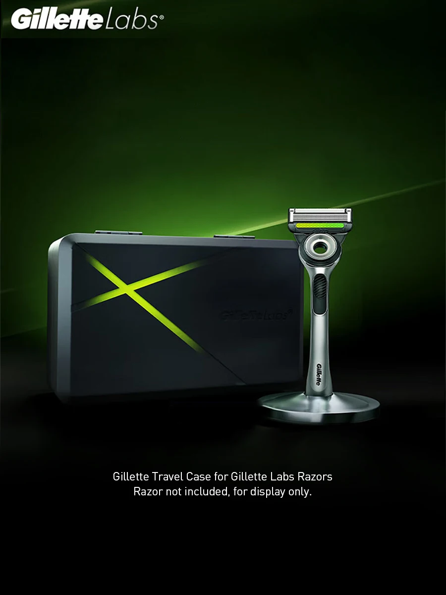Gillette Labs Travel Box Store Razors and Refills Suitable for Labs Series