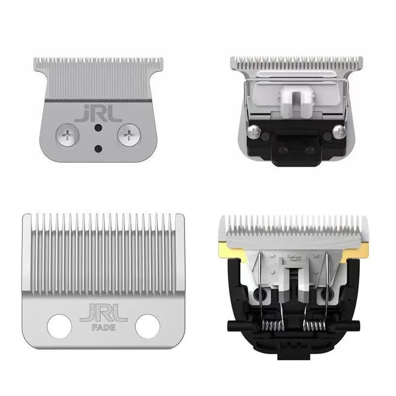 JRL Original Fade Thin Blade Standard Blade Oil Head Electric Push Scissors Professional Sculpt Blade Charger Hair 2020C 2020T