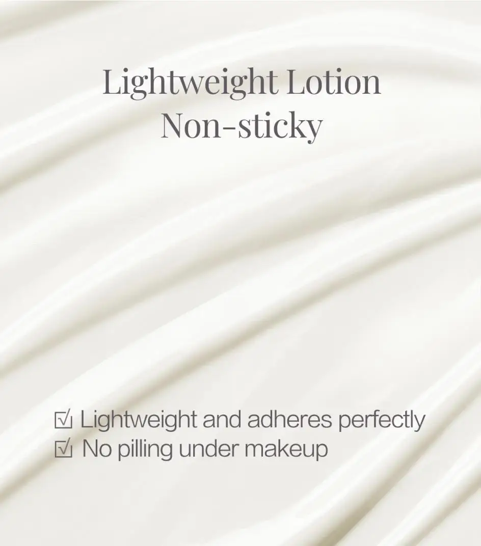 CARSLAN Brightening Whitening Sunscreen Lotion Lightweight Non-sticky Waterproof Facial Sunscreen SPF 50+ PA+++ Primer Makeup