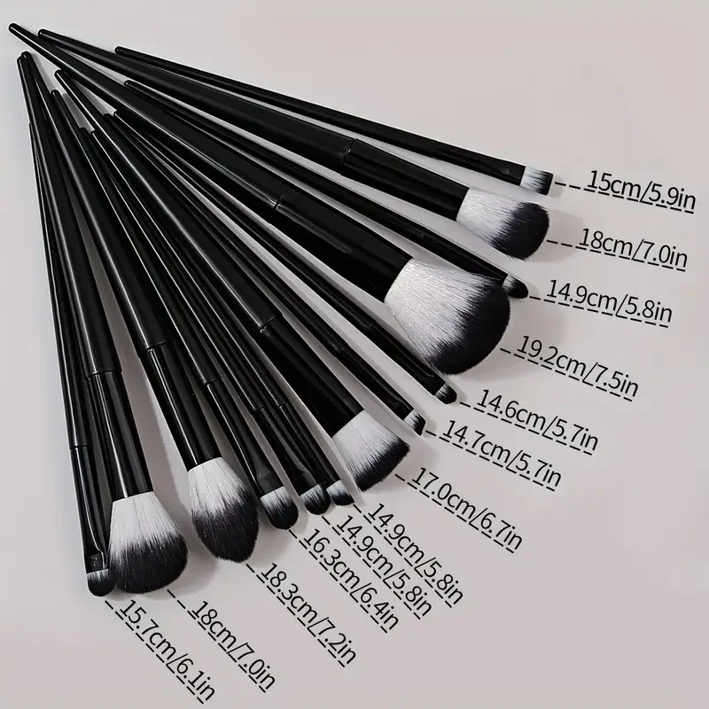 NEW 13PCS Makeup Brush Set Soft Fluffy Eye Shadow Foundation Blush Highlighter Concealer Brush Female Beauty Tool Christmas Gift