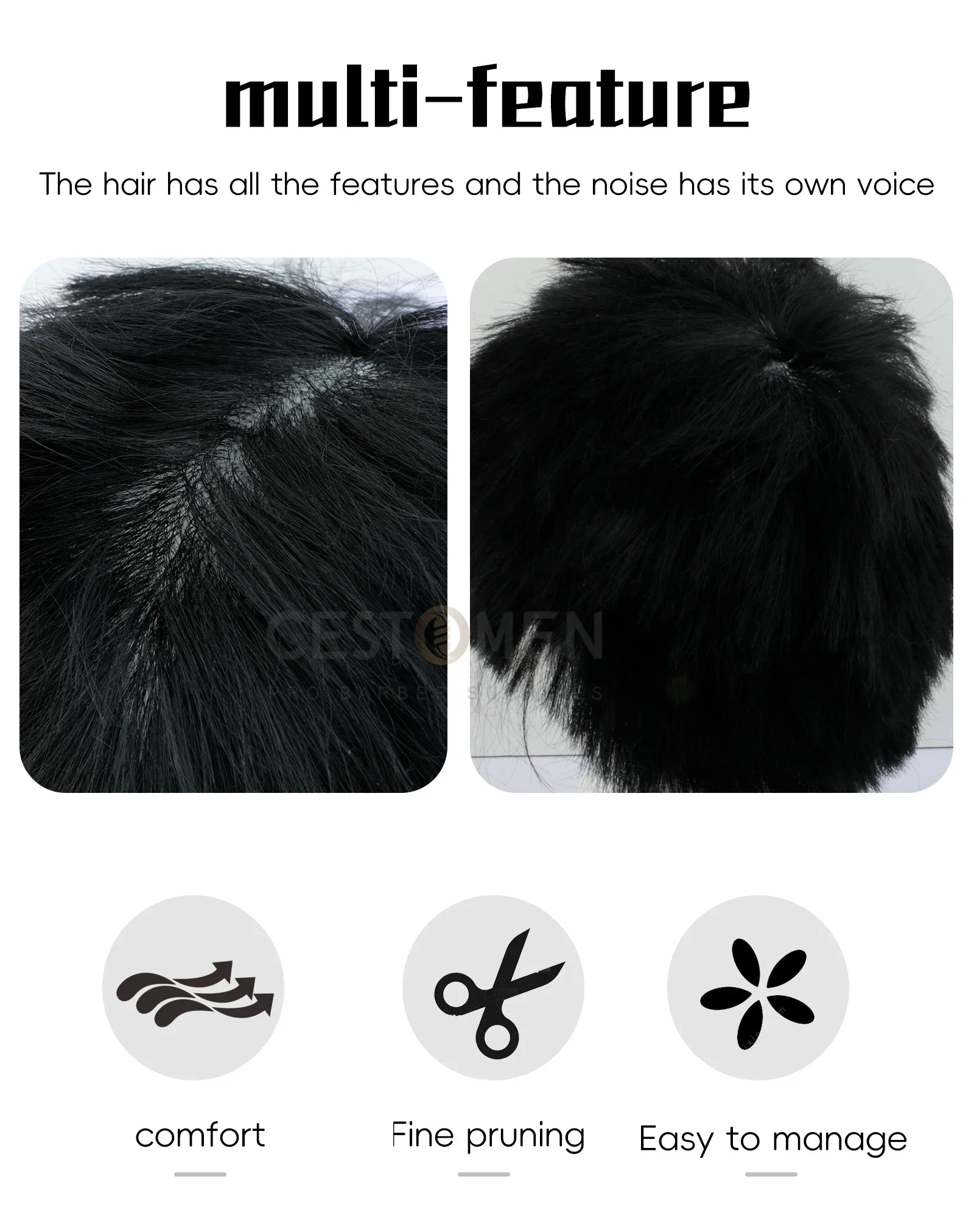 Real Human Hair Regrowth Mannequin Head With Stand Barber Haircut Practice Manikin Hairdresser Training Doll Head For Styling