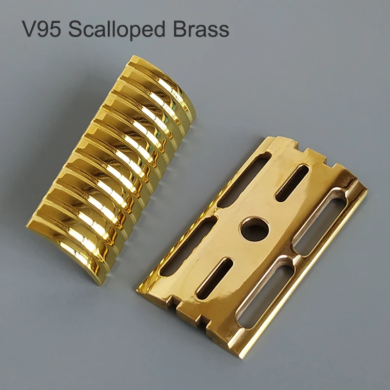 Dscosmetic V92 Brass Safety Razor Head for Man Wet Shaving