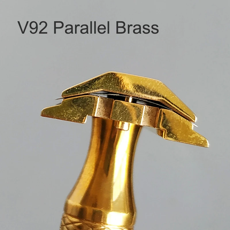 Dscosmetic V92 Brass Safety Razor Head for Man Wet Shaving