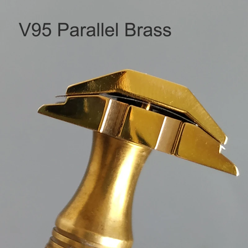 Dscosmetic V92 Brass Safety Razor Head for Man Wet Shaving