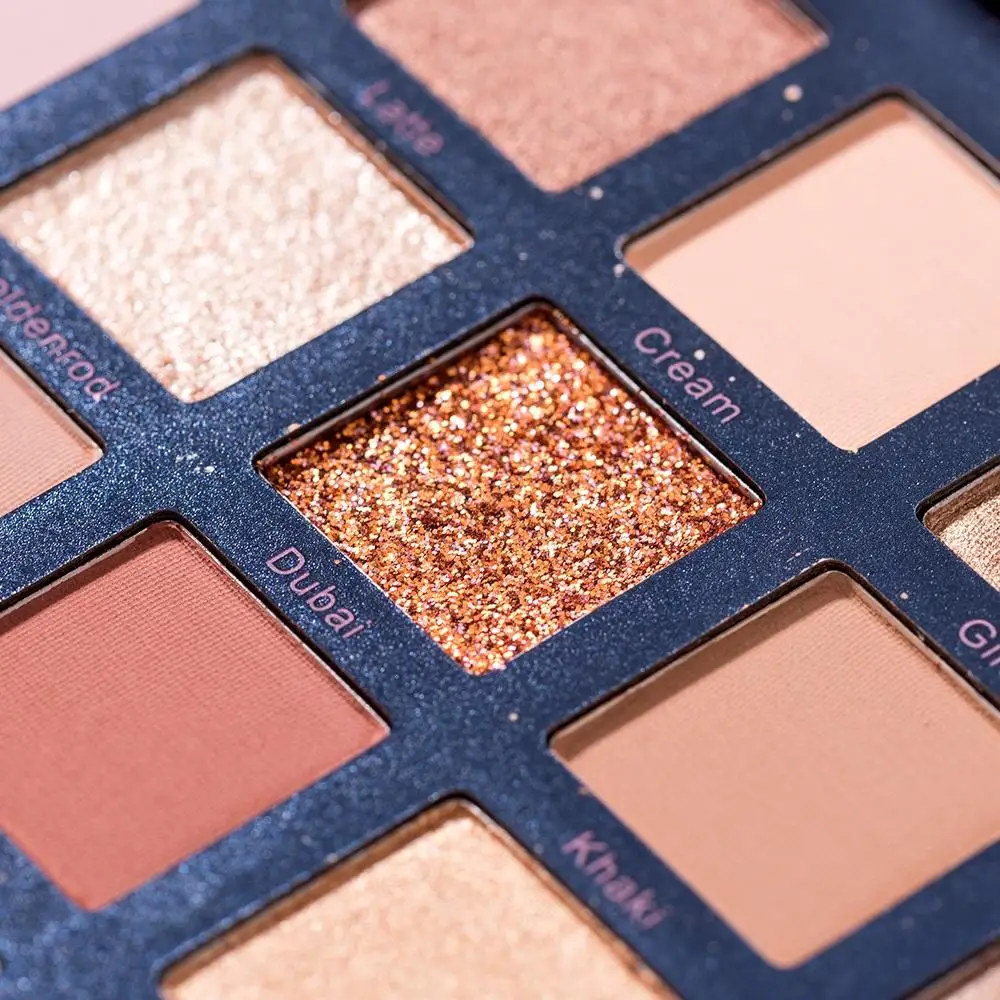 BEAUTY GLAZED 68 Colors Eye Shadow Palette Mix & Match Waterproof Shimmer Highlighter Blush Contour Eyeshadow Makeup Palette