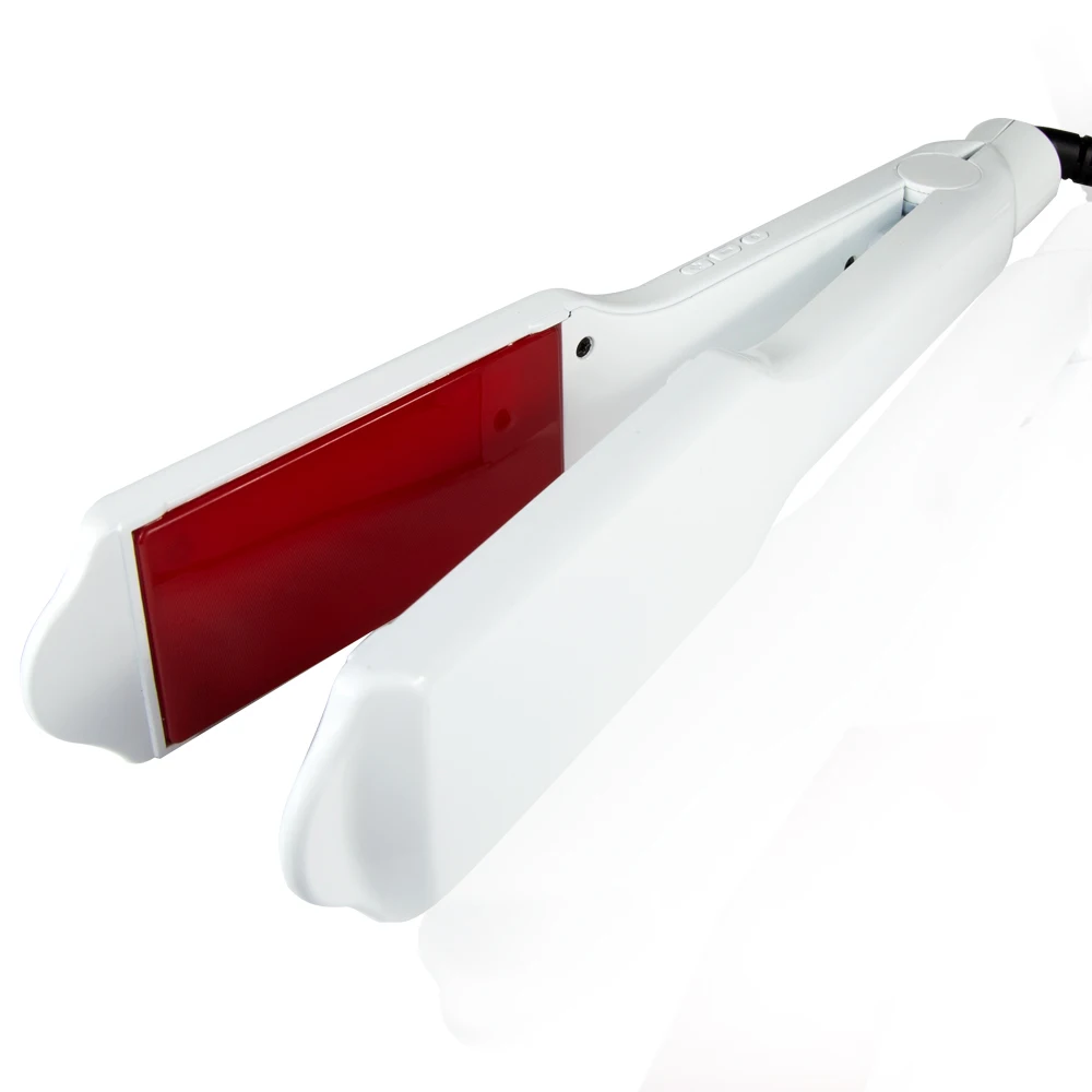 Infrared Ultrasonic Hair Care Iron Recover Damaged Hair Treatment LCD Display Cold Irons Dual Voltage Hair Styling Tool