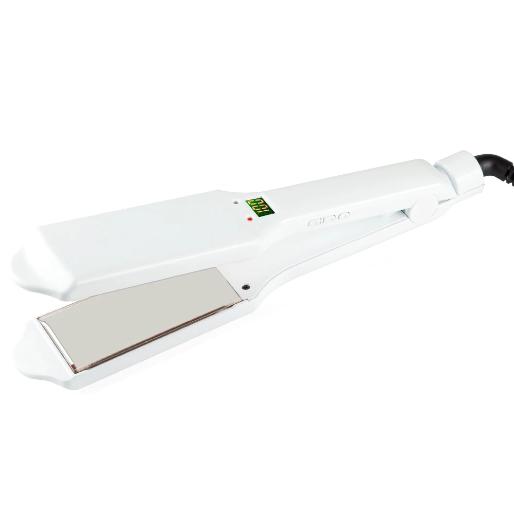 Infrared Ultrasonic Hair Care Iron Recover Damaged Hair Treatment LCD Display Cold Irons Dual Voltage Hair Styling Tool