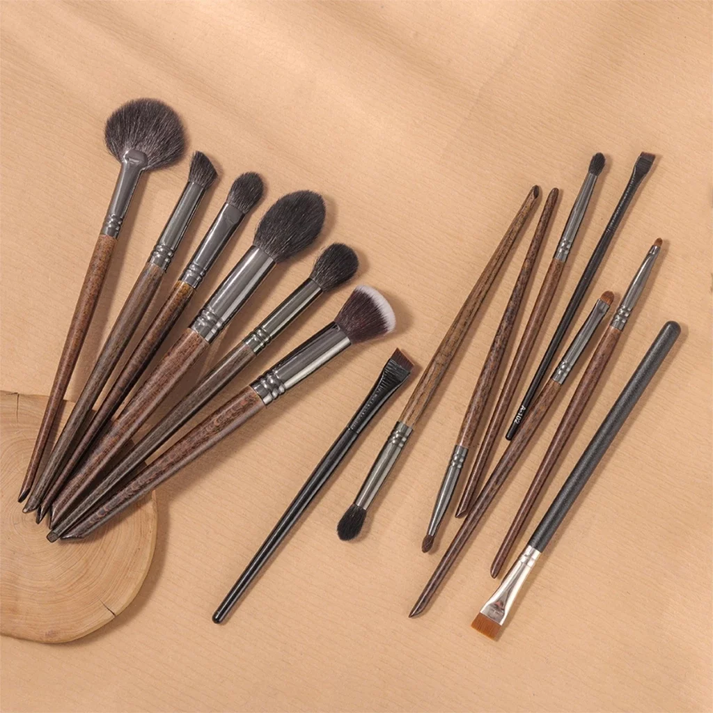 OVW Makeup brushes set Professional Natural goat hair brushes Eye Blender Concealer Powder Eyeshadow Highlighter Brush