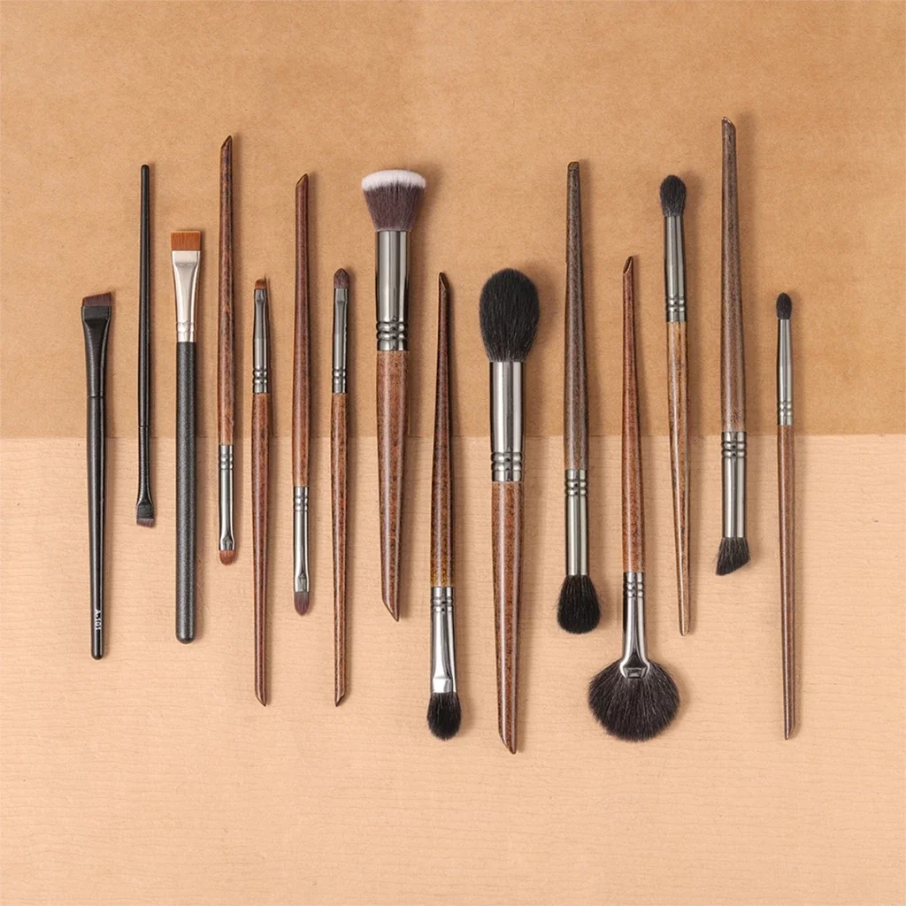 OVW Makeup brushes set Professional Natural goat hair brushes Eye Blender Concealer Powder Eyeshadow Highlighter Brush