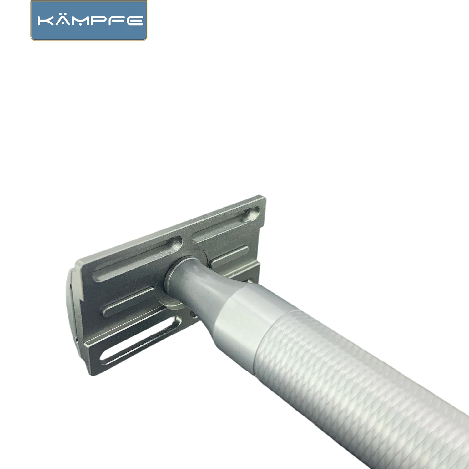 KAMPFE Vintage Aluminum Safety Razor Double Edge Shaving beard Razor Wet Shaving for men