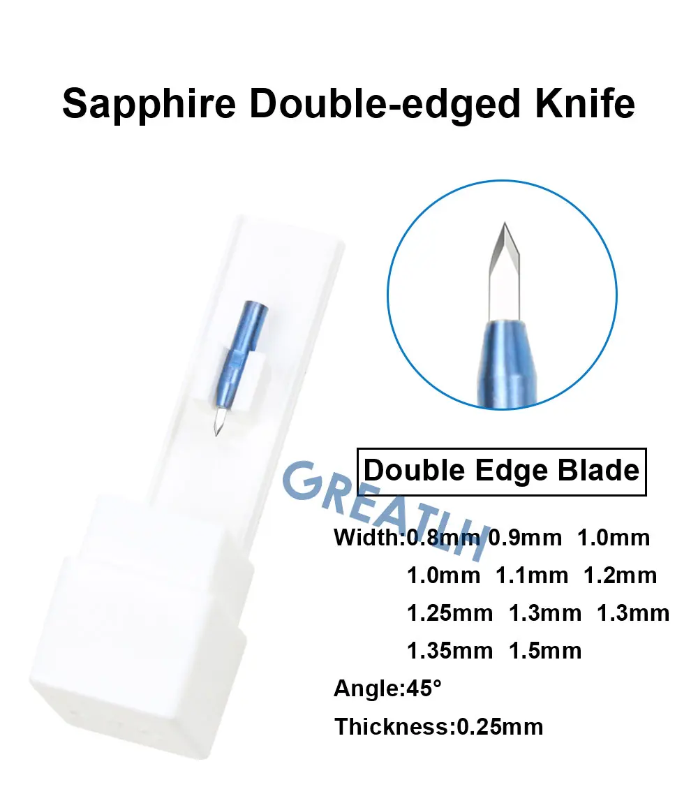 Hair Transplant Implanter Pen Sapphire Blade Planting Hair Tool Hair Eyebrows Beard Planting Follicle Transplant Tool