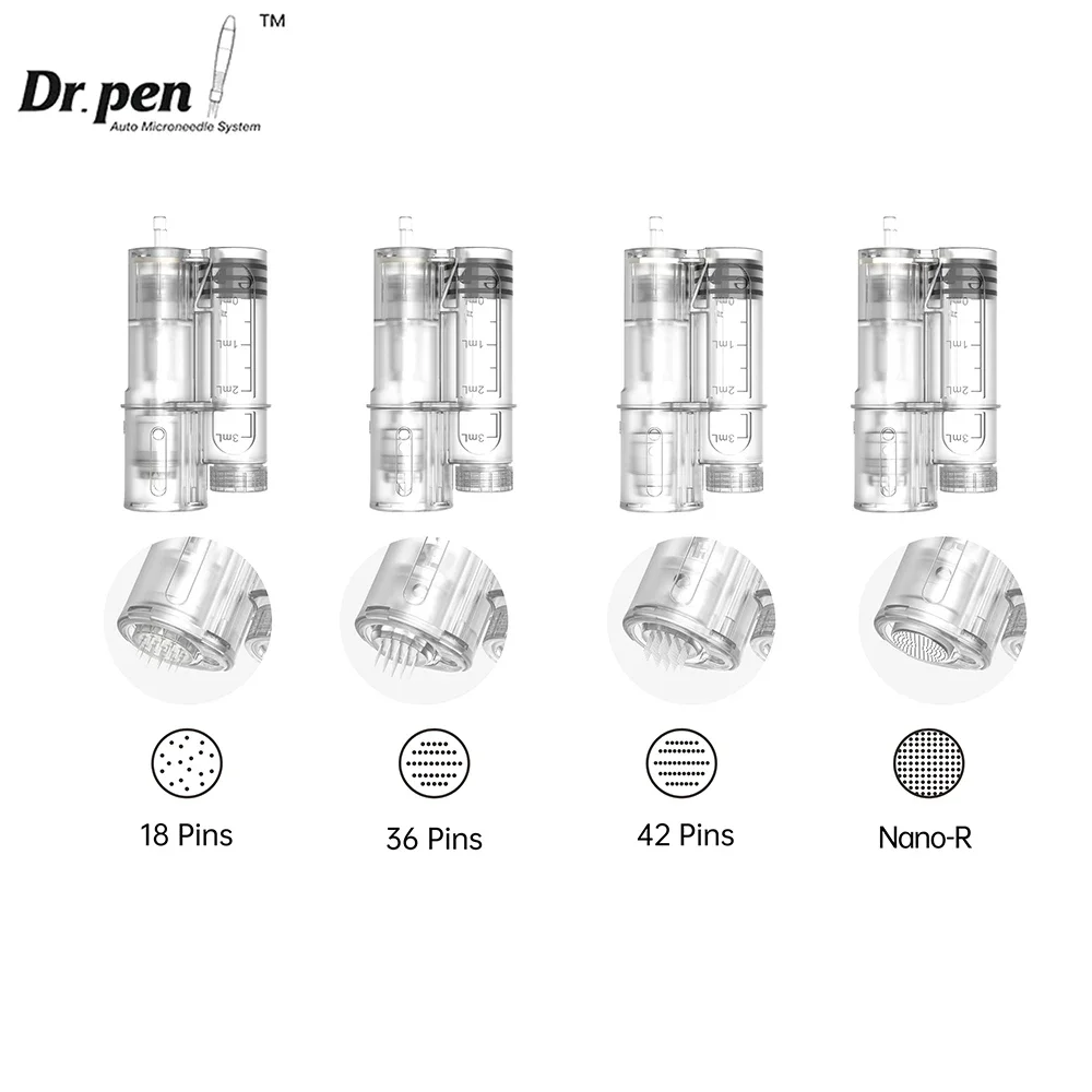 Dr. Pen H6 Newly Upgraded Dual Cartridge Design Intelligent Infusion Microneedling Pen Needle Length 0.25mm As a High-End Gift