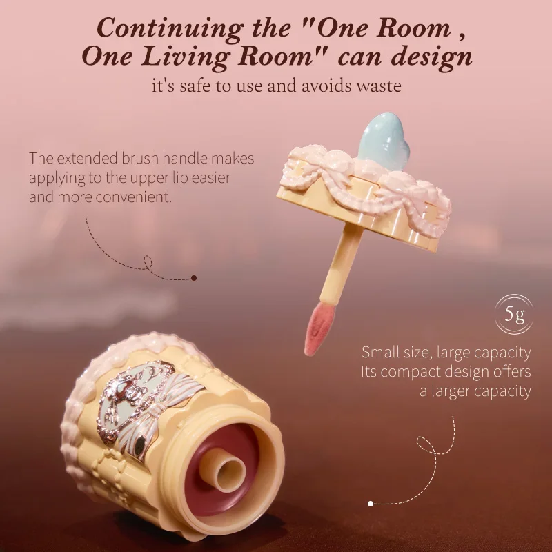 Flower Knows The Sweetie Bear Collection Coating Lip Jelly Silk Satin Blush Waterproof Long Lasting Makeup Flowerknows