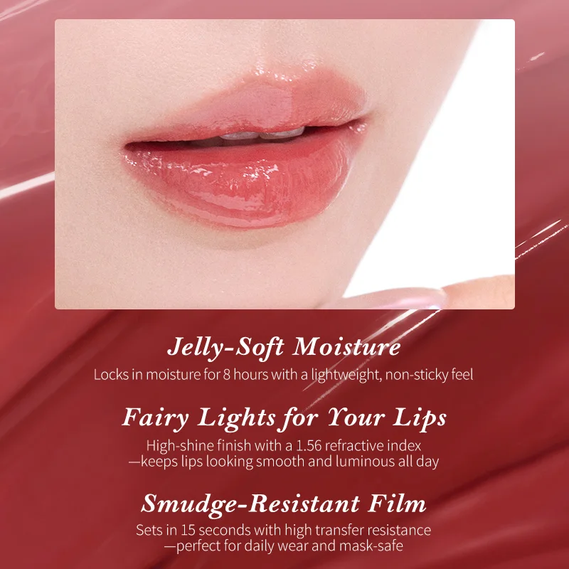 Flower Knows The Sweetie Bear Collection Coating Lip Jelly Silk Satin Blush Waterproof Long Lasting Makeup Flowerknows