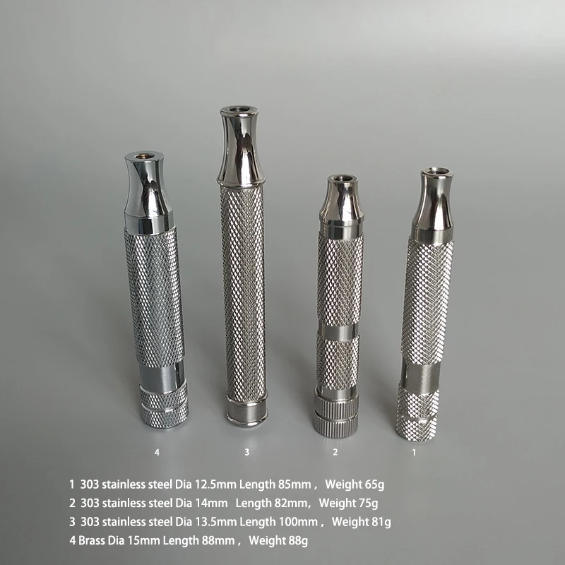 Dscosmetic AX-SE Zinc Alloy Double Edge Safety Razor with Stainless Steel Handle