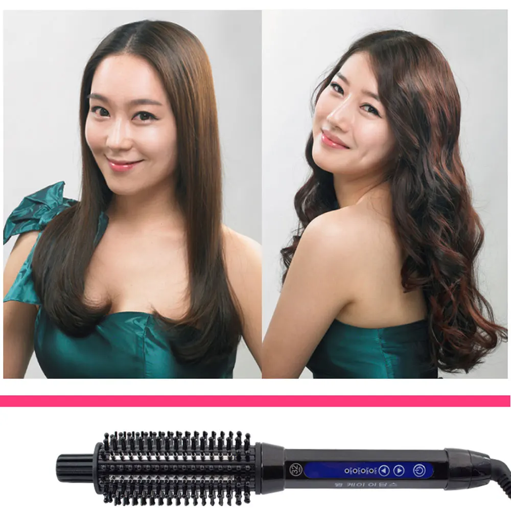 Ceramic Hair Brush Curler Electric Hair brush Comb Hair Curling Roller Hair Curling Iron