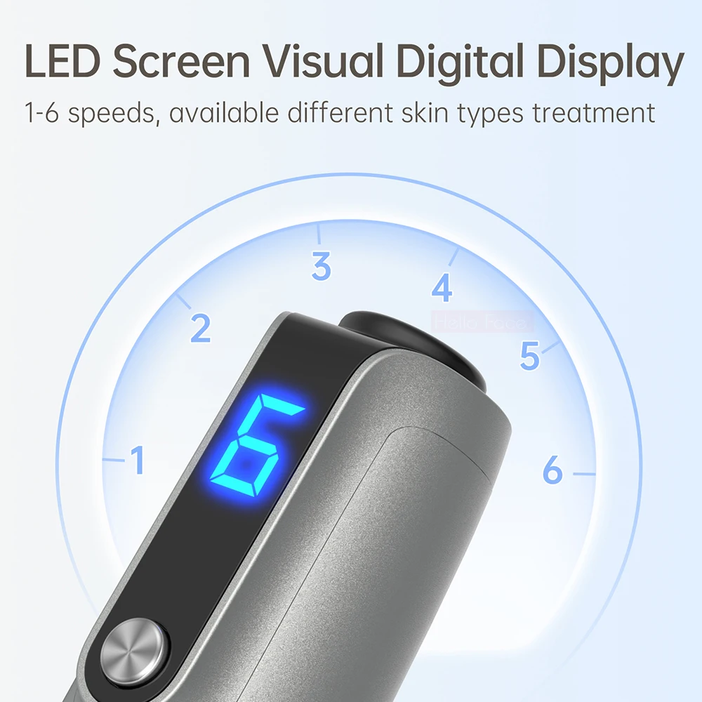 Authentic Dr. Pen M8S Microneedling Pen – 0.25mm Needles, 6 Speeds, Battery Display, Anti-Backflow Cartridges