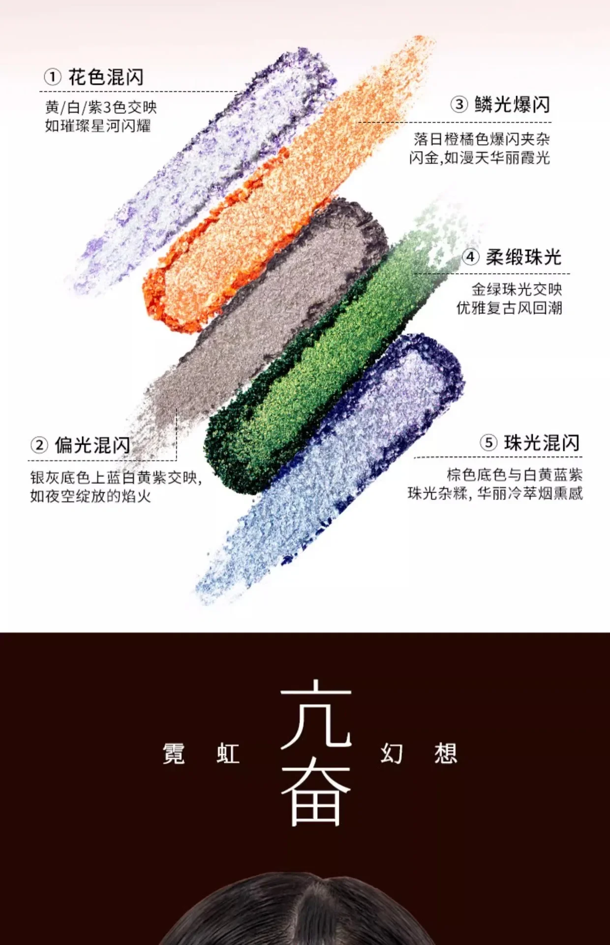 QianYan 16Colors Pink Brown Cowboy Blue Smoky Eyeshadow Christmas Multicolor Matte Pearl Eye Makeup Palette