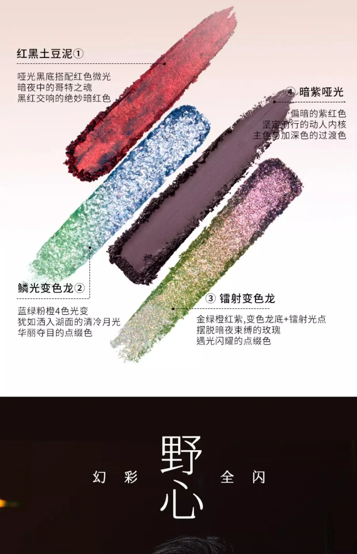 QianYan 16Colors Pink Brown Cowboy Blue Smoky Eyeshadow Christmas Multicolor Matte Pearl Eye Makeup Palette