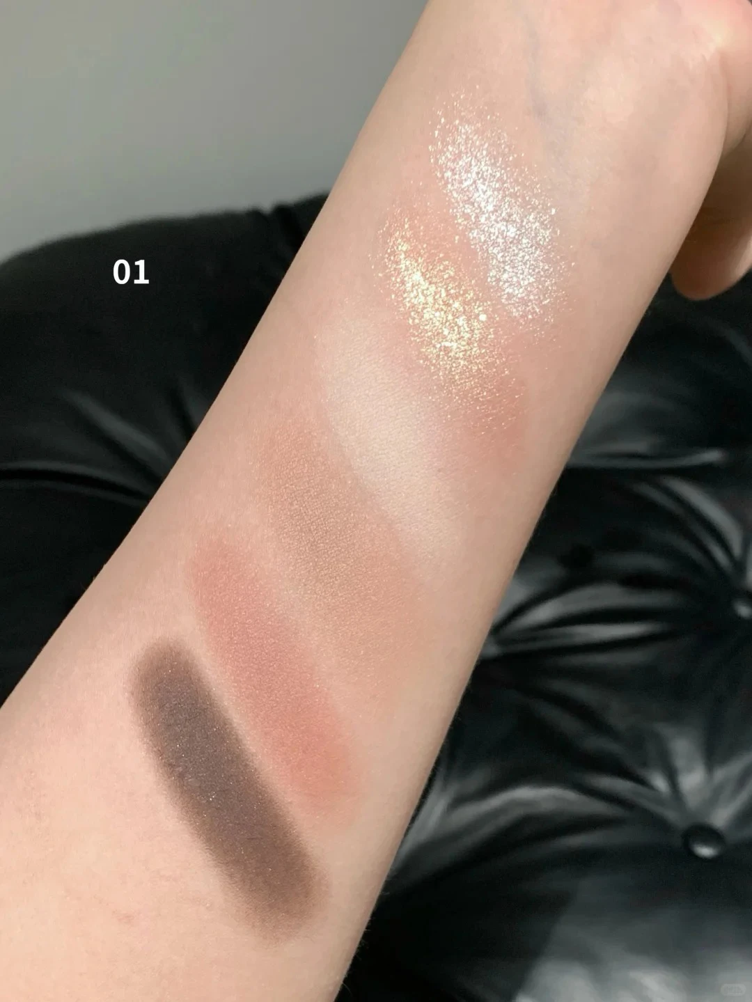 Flower Knows Knight Unicorn 6 Color Satin Eyeshadow Palette Shimmer Matte Long Lasting High Pigment Fairycore Dreamy Makeup