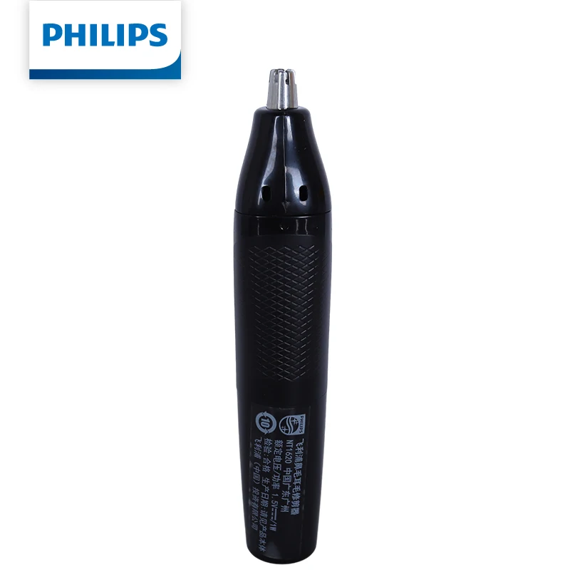 Philips NT1620 Nose Hair Trimmer Rotating Fully Washable Safe & Painless Removal for Nose, Ear & Eyebrow Hair