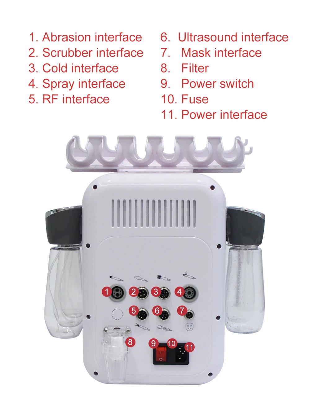 New Water Dermabrasion Machine Deep Facial Cleaning Lifting Water Oxygen Spray Skin Care Bubble SPA Beauty Equipment