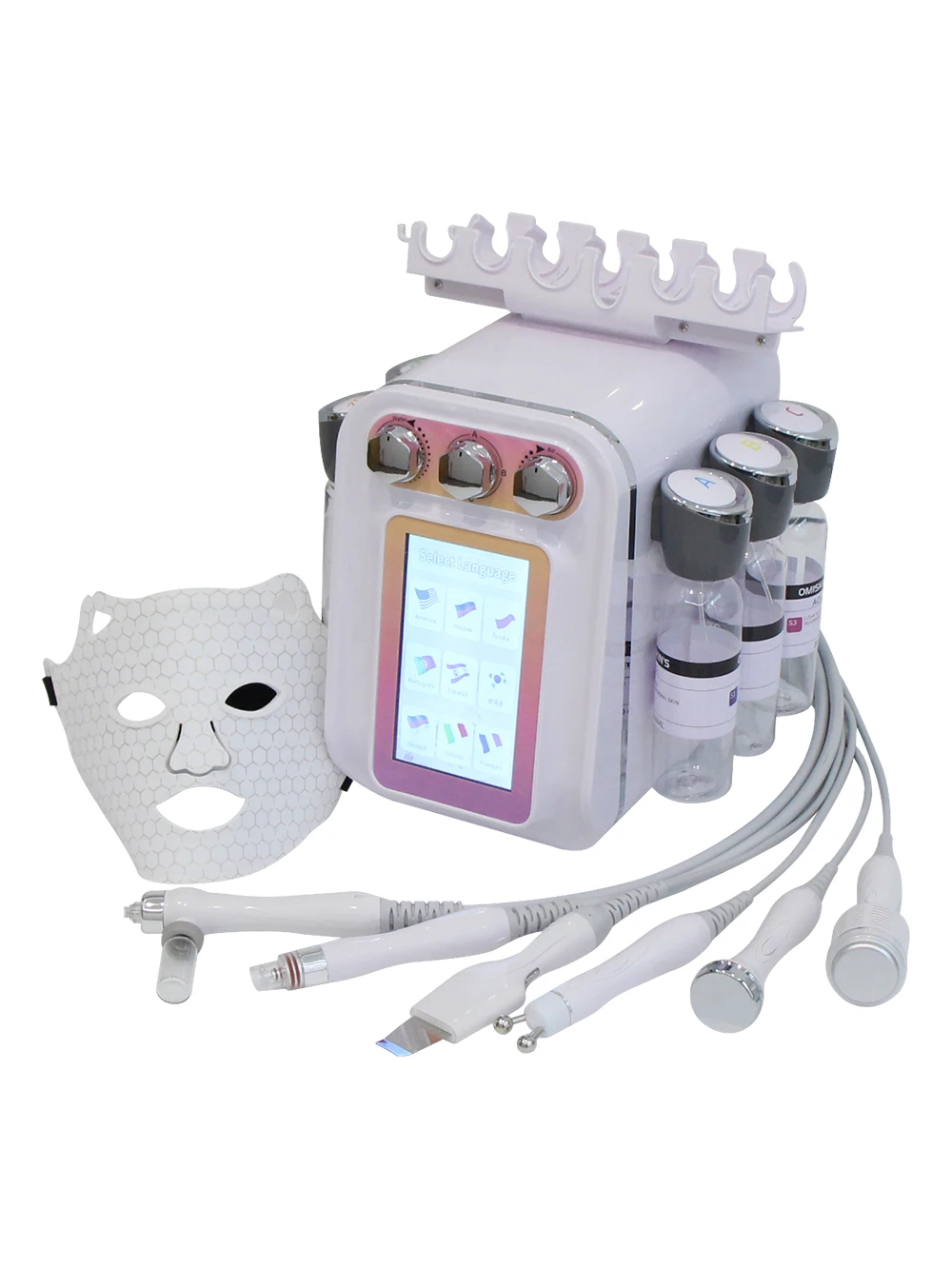 New Water Dermabrasion Machine Deep Facial Cleaning Lifting Water Oxygen Spray Skin Care Bubble SPA Beauty Equipment