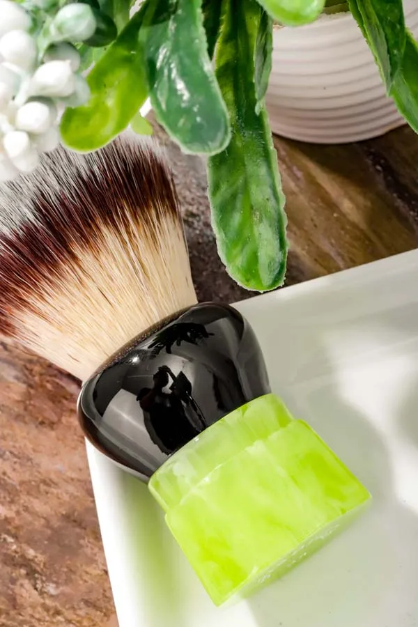 YAQI Mojito Synthetic Hair Men Wet Shaving Brush for Men