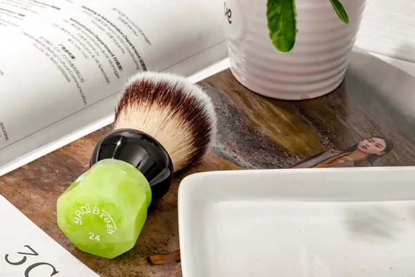 YAQI Mojito Synthetic Hair Men Wet Shaving Brush for Men