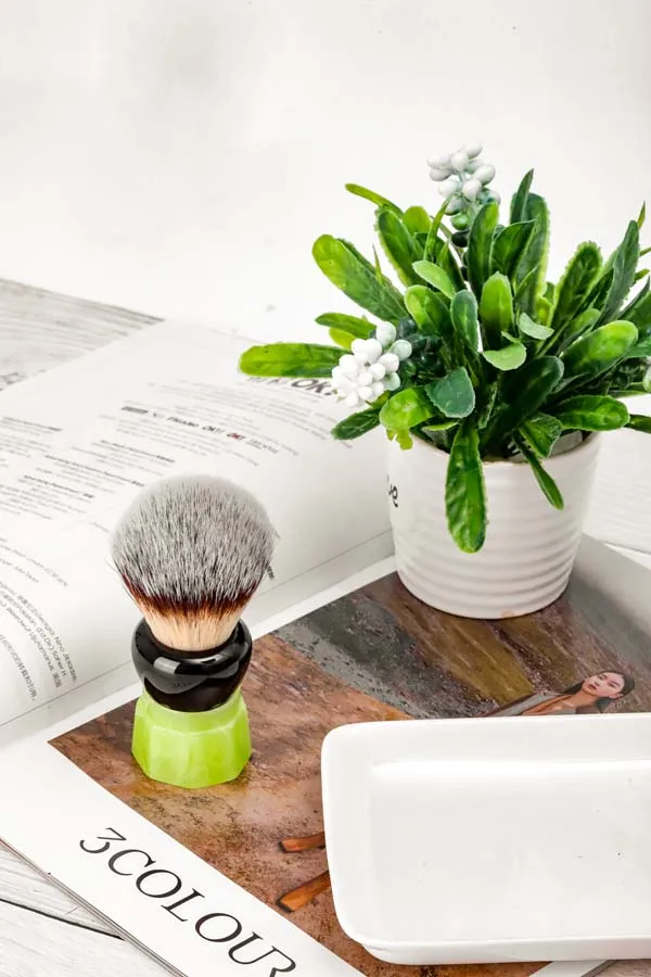 YAQI Mojito Synthetic Hair Men Wet Shaving Brush for Men