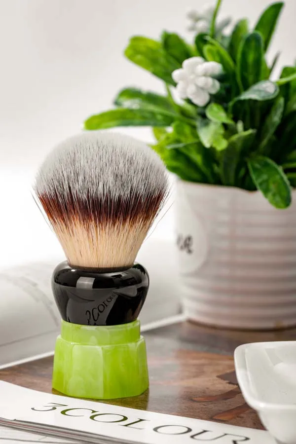 YAQI Mojito Synthetic Hair Men Wet Shaving Brush for Men